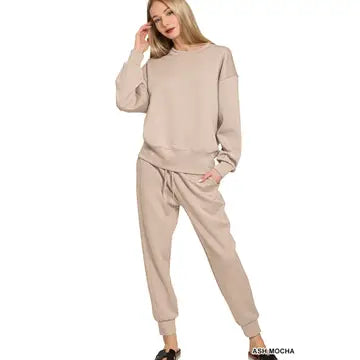Scuba Crewneck Pullover & Joggers 2 Pc Set