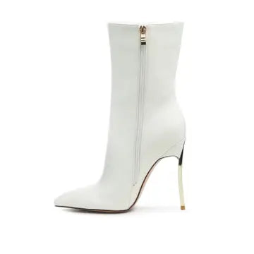 London Rag Over the Ankle Stiletto Boot