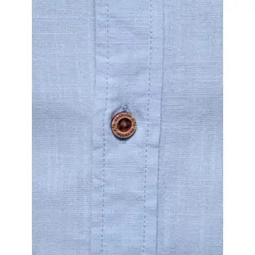 Men's Full Size Button Down Embroidered Shirt