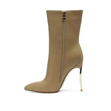 London Rag Over the Ankle Stiletto Boot