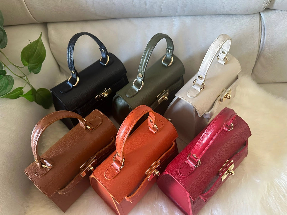 Medium K- Genuine Leather Handbag