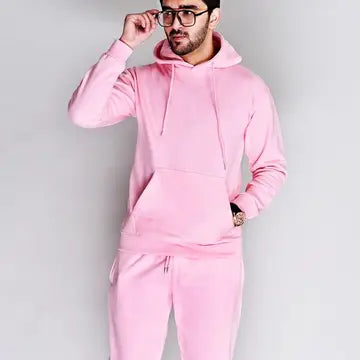 Basic Pulllover Hood Tracksuit