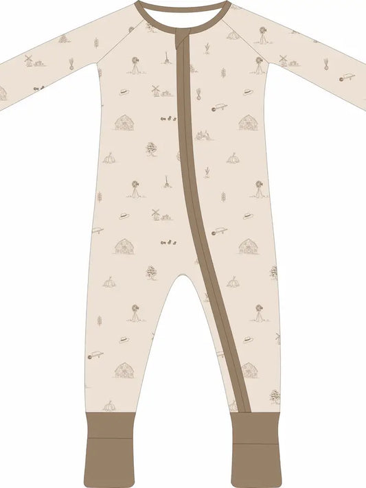 Convertible Two-Way Ruffled Zipper One Piece | Simple Farm