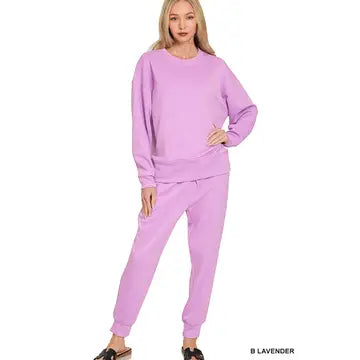 Scuba Crewneck Pullover & Joggers 2 Pc Set