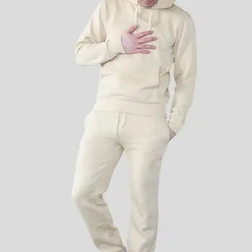 Basic Pulllover Hood Tracksuit