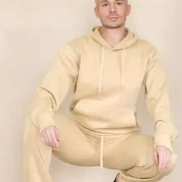 Basic Pulllover Hood Tracksuit
