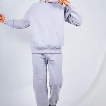 Basic Pulllover Hood Tracksuit