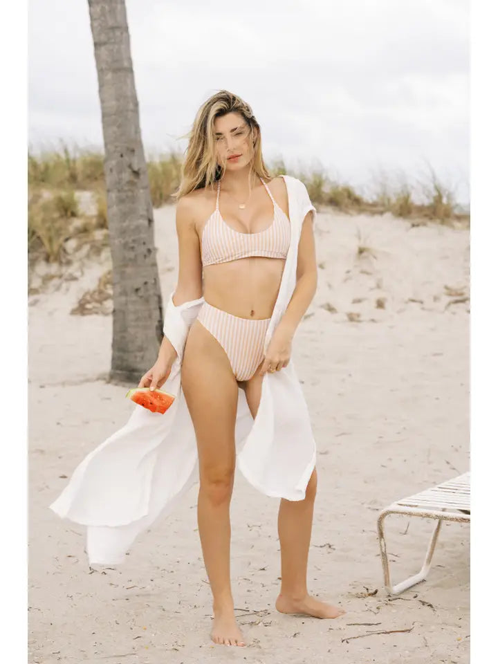 Aurora Bottoms - Nude Stripe