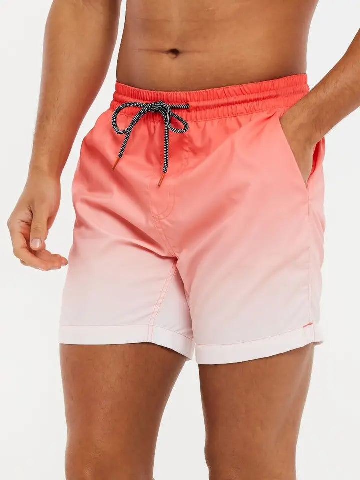 Ombre Dip Dye Swim Short