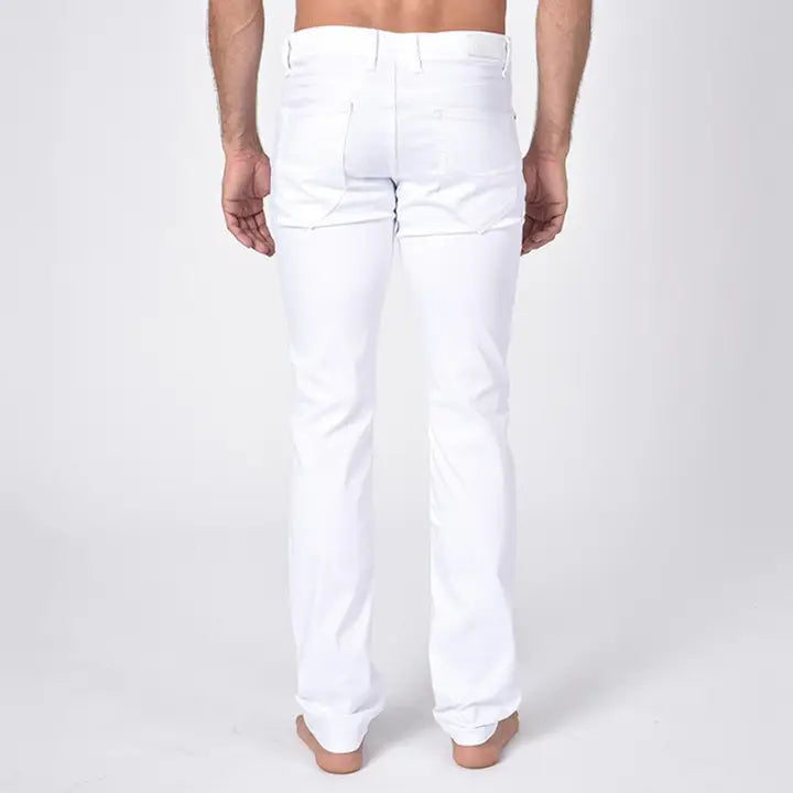 White Super Stretch Slim Fit Jeans