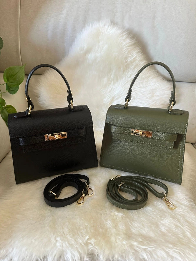 Medium K- Genuine Leather Handbag