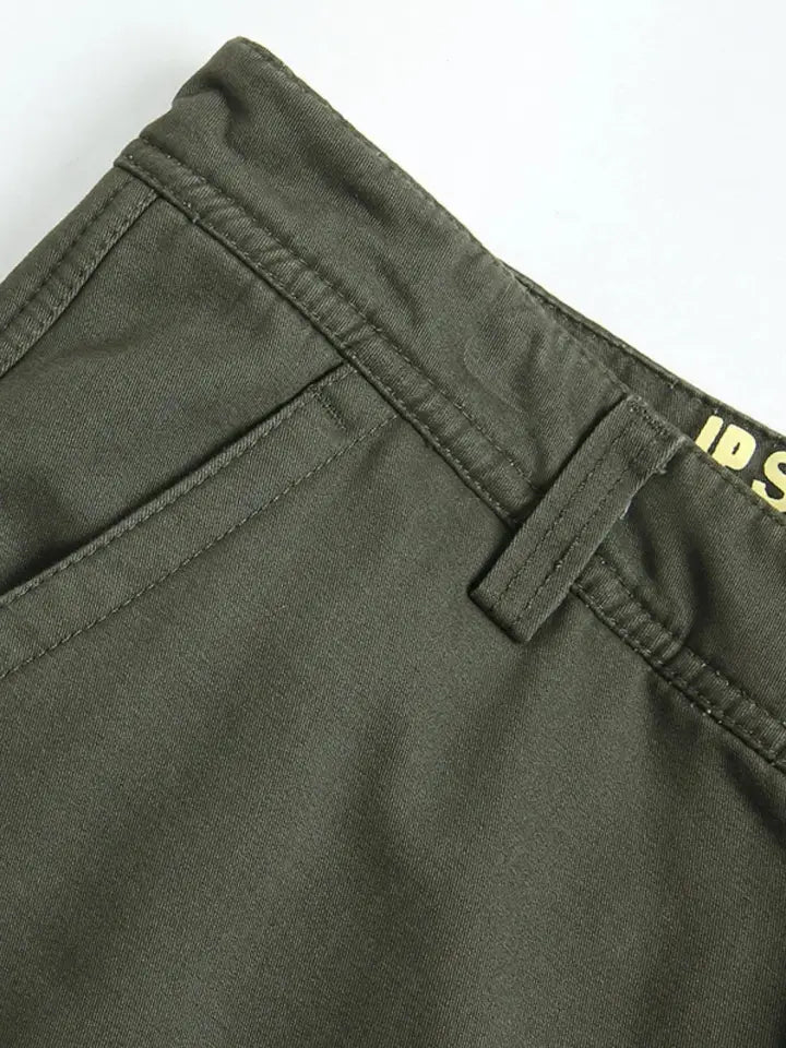 Men's Solid Color Cargo Pants