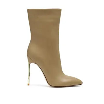 London Rag Over the Ankle Stiletto Boot