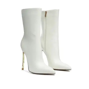 London Rag Over the Ankle Stiletto Boot