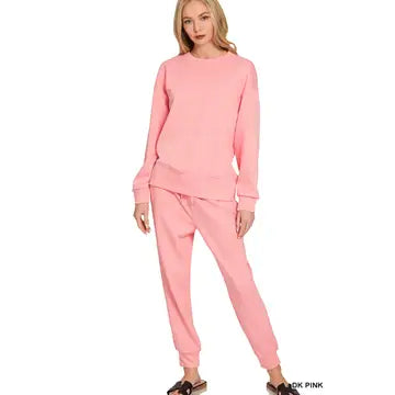 Scuba Crewneck Pullover & Joggers 2 Pc Set