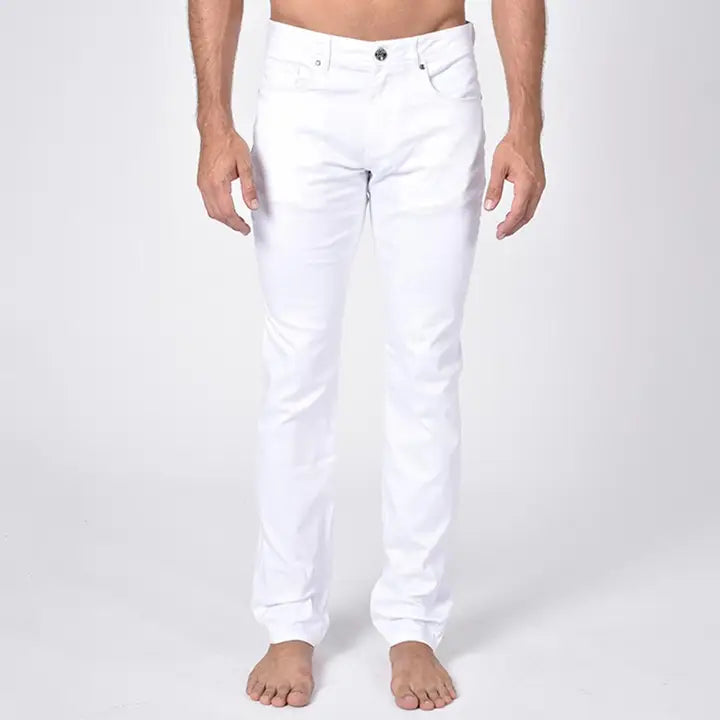 White Super Stretch Slim Fit Jeans