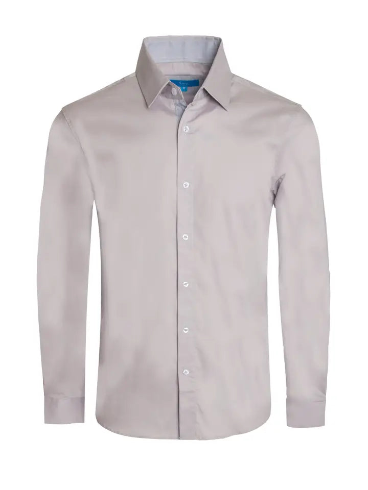 Graphite Solid Cotton-Stretch