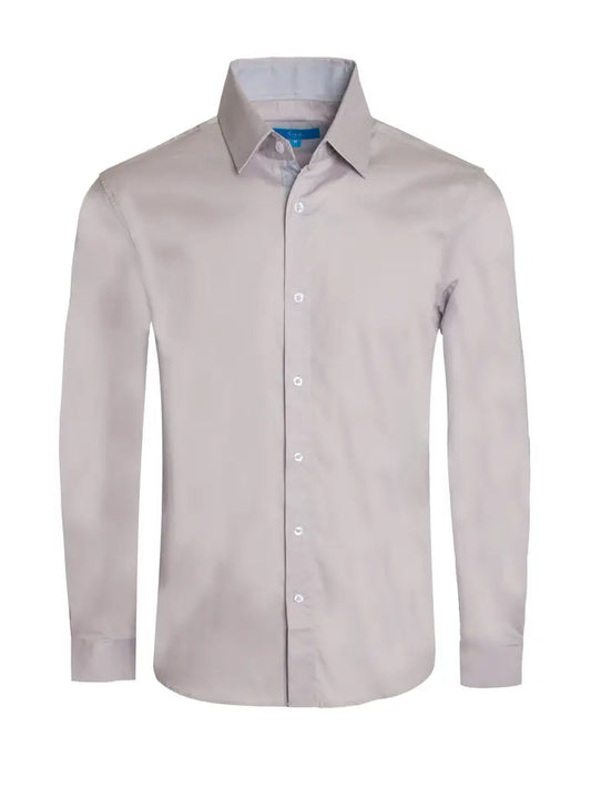 Graphite Solid Cotton-Stretch