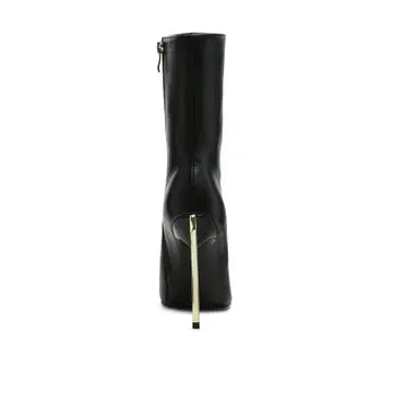 London Rag Over the Ankle Stiletto Boot