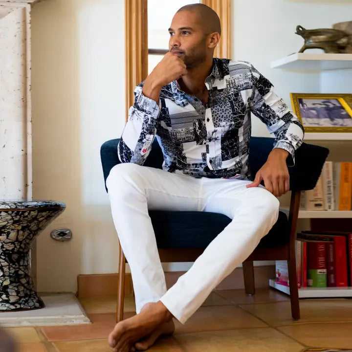 White Super Stretch Slim Fit Jeans