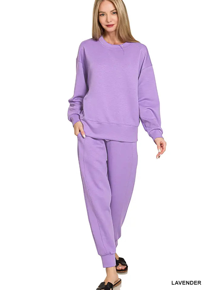 Scuba Crewneck Pullover & Joggers 2 Pc Set