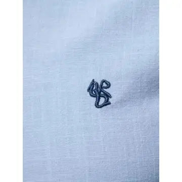 Men's Full Size Button Down Embroidered Shirt