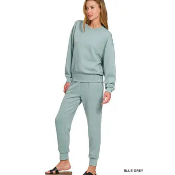 Scuba Crewneck Pullover & Joggers 2 Pc Set