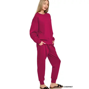 Scuba Crewneck Pullover & Joggers 2 Pc Set