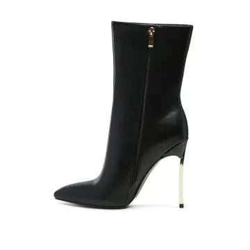 London Rag Over the Ankle Stiletto Boot